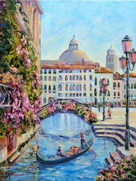 Венеция пейзаж маслом
