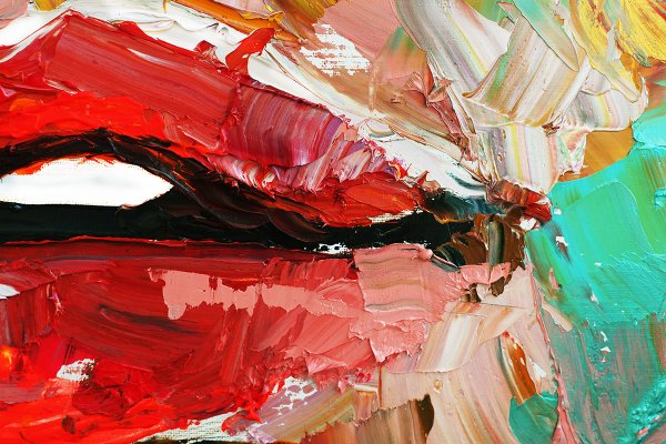 Пастозная живопись мастихином абстракция