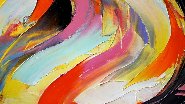 Пастозная техника акриловыми красками