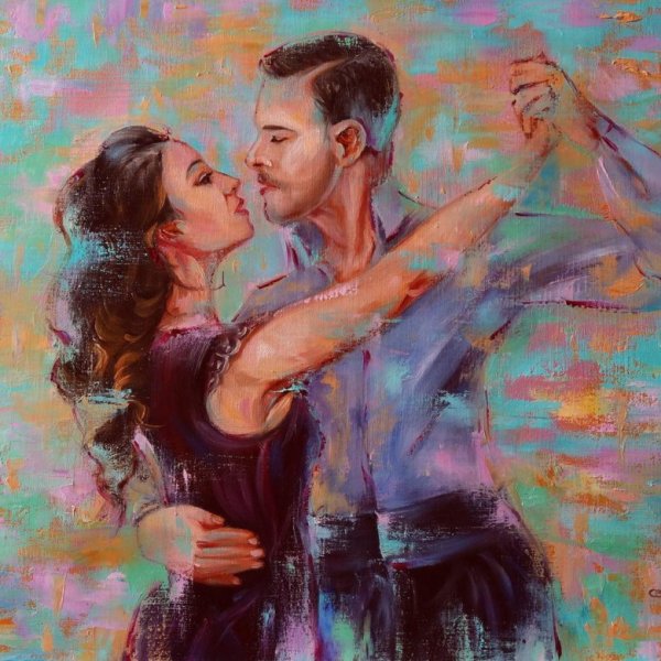 Леонид Афремов картины танго страсти
