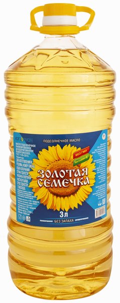 Масло Золотая семечка 5л