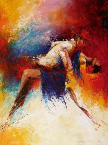 Художник Willem Haenraets танго