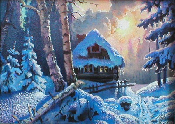 Живопись Владимир Пасичник зима