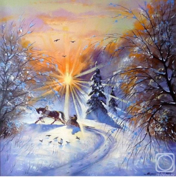 Владимир Марков зимний лес