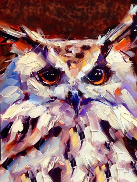 Сова маслами на хорлсте