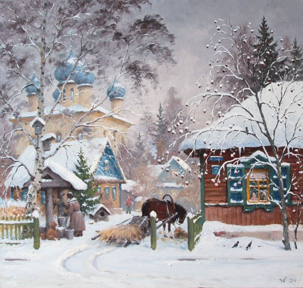 Художник Виктор Цыганов пейзажи