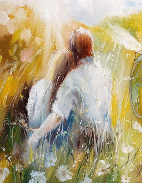 Художник Willem Haenraets влюбленных