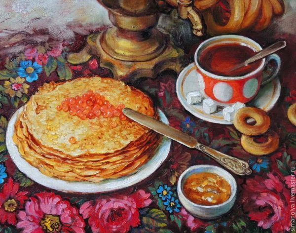 Скетчи набросок блинчики