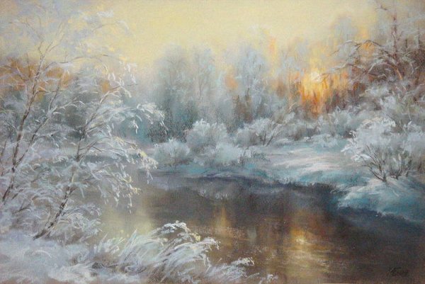 Михаил Бондаренко художник пастель