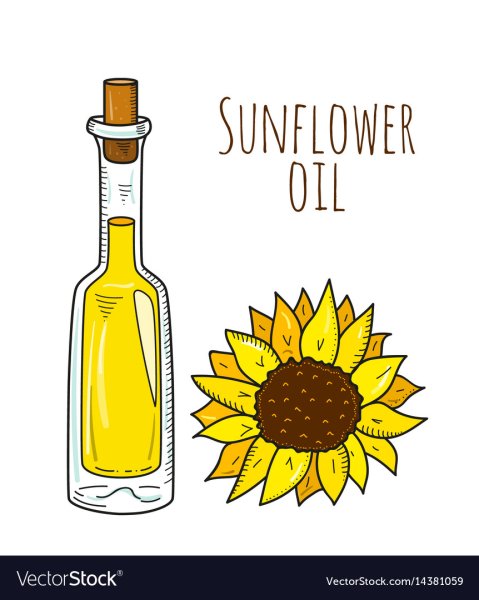 Нарисовать бутылку подсолнечного масла