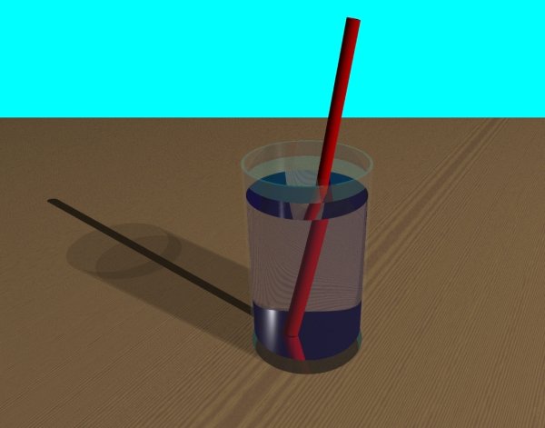 Преломление жидкости