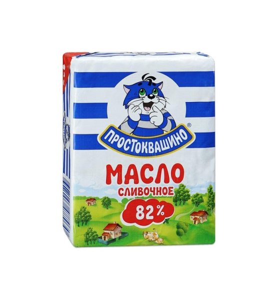 Простоквашино масло сливочное 72.5%, 180 г