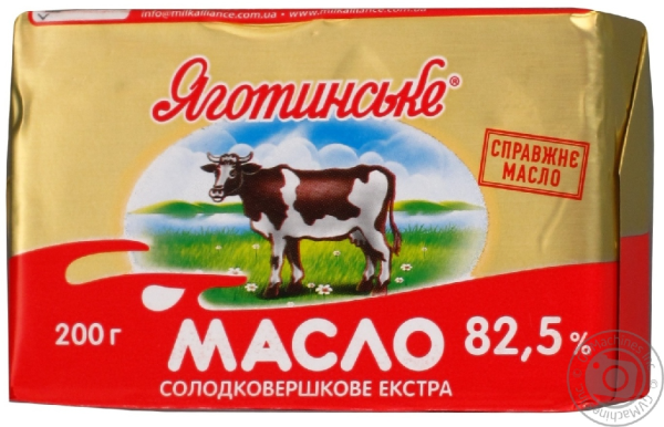 Пачка масла