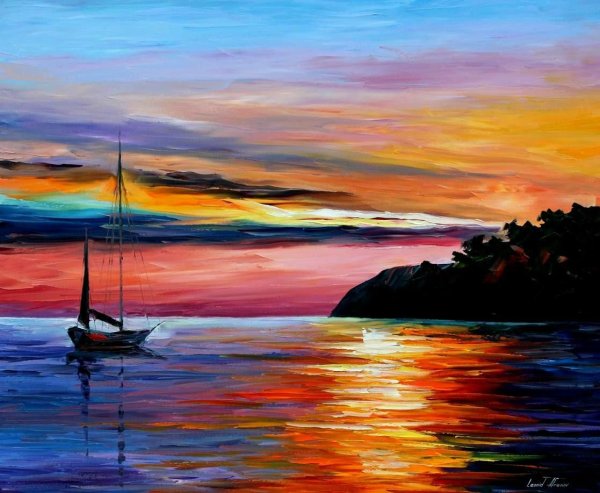 Афремов Леонид художник море