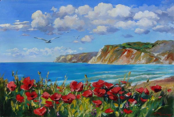 Маки у моря Андрей Фомин
