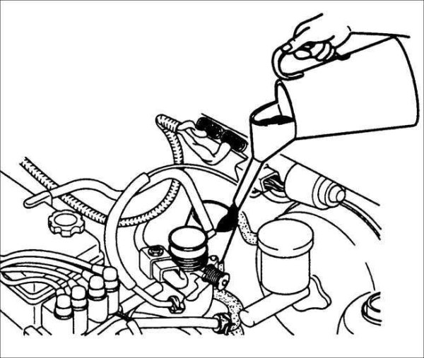 Киа Рио 3 уровень масла КПП