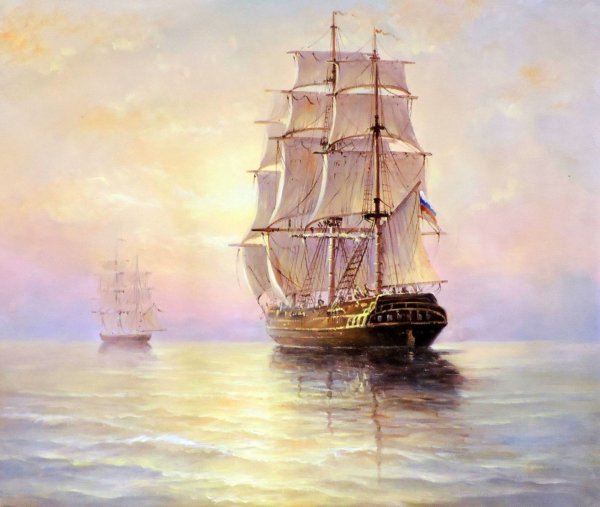 Картина Алые паруса Айвазовского