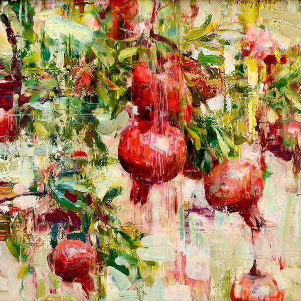 Гранаты в живописи