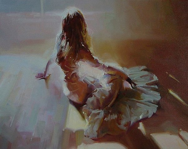 Абстракционизм девушка