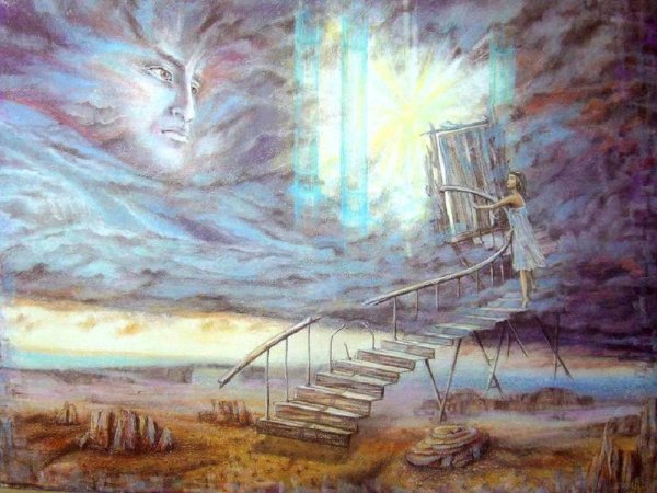 Лестница сюрреализм