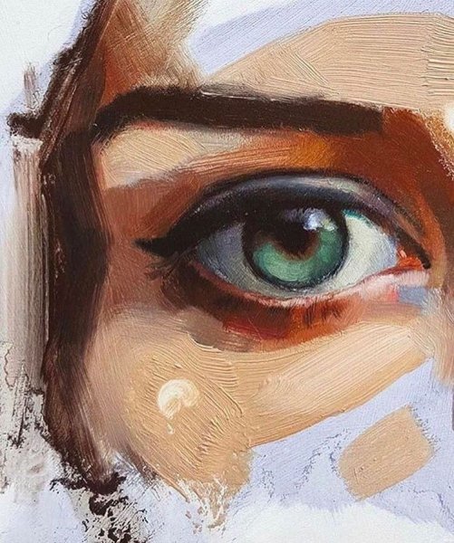 Глаз маслом