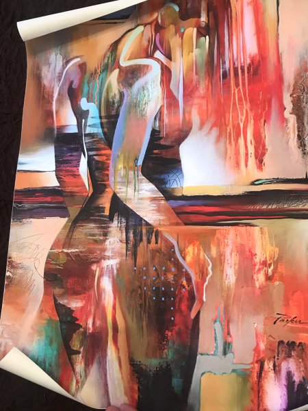 Портрет девушки маслом