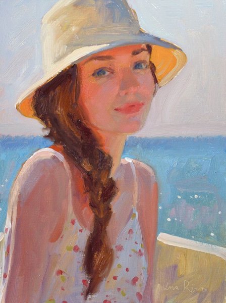 Лена Риво гуашь