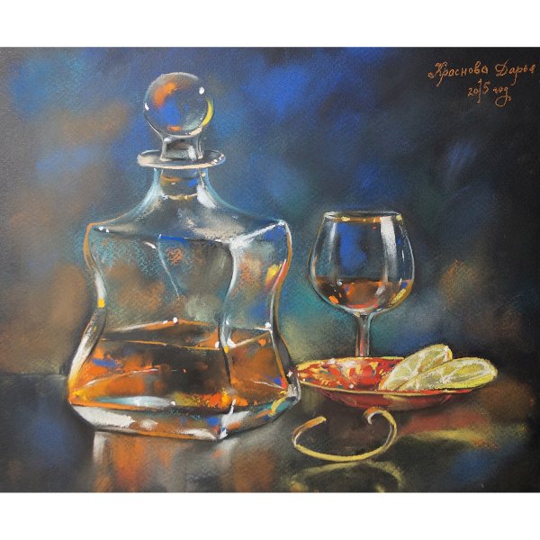 Хмелевская Галина художник пастель натюрморт