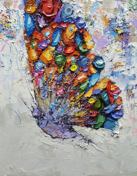 Картины мастихином акрил