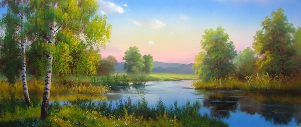 Алексей Мартынов летний пейзаж