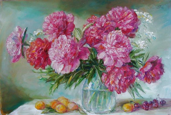 Михаил Беркос. Пионы