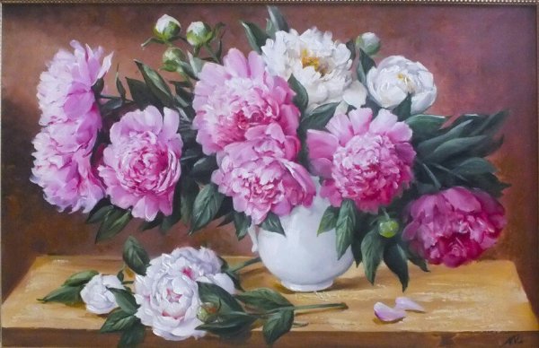 Татьяна Кулигина картины пионы