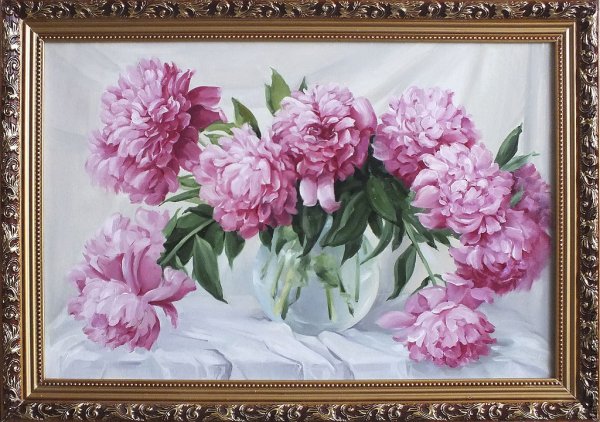 Художник Кулигина Татьяна картины пионы