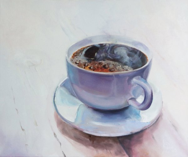 Какао акварель