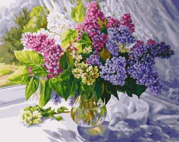 Художник Бузин сирень сирень