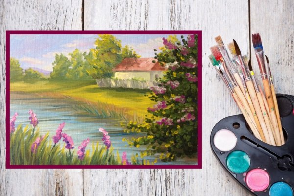 Уроки рисования гуашью