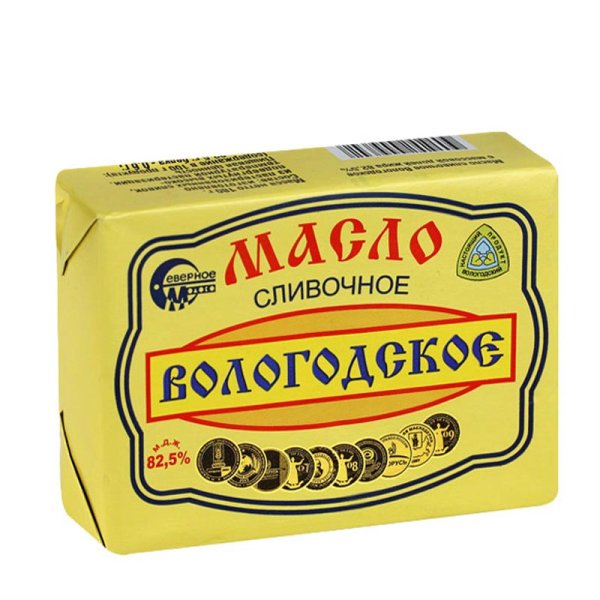 Масло слив Вологодское 82.5