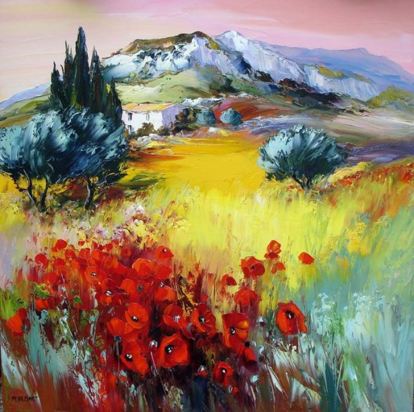 Французский художник Michel Vezinet