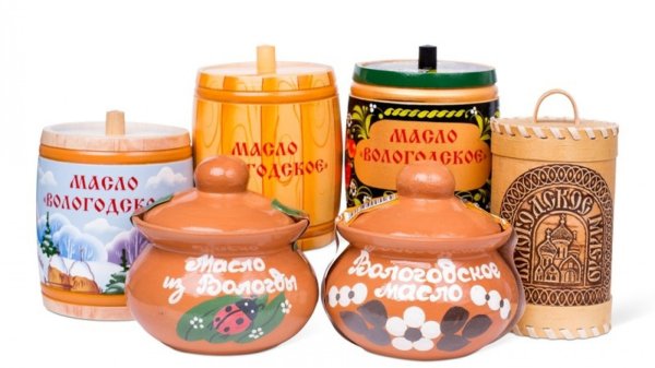 Вологодское масло в горшочке