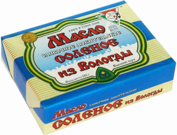 Масло сливочное Вологодское лето 82.5