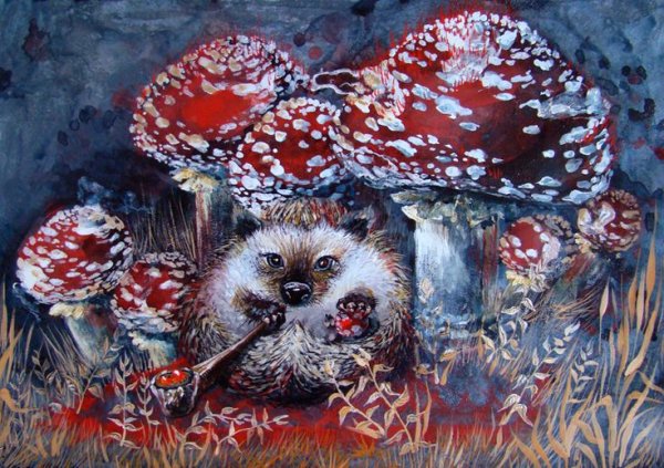 Картина Amanita muscaria