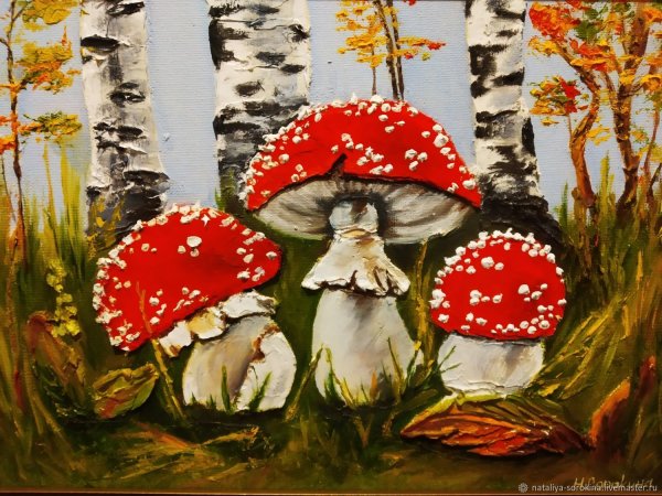 Шишкин Иван Иванович мухоморы