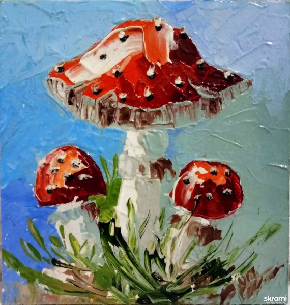 Картина Amanita muscaria