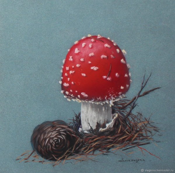 Шишкин мухоморы картина