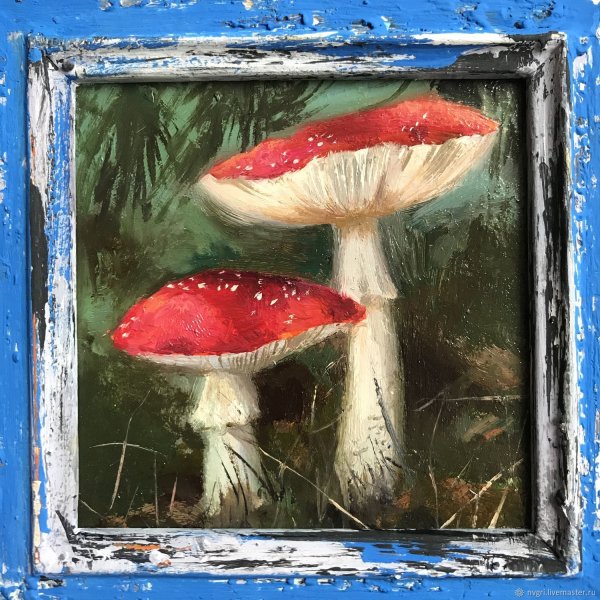 Шишкин мухоморы картина