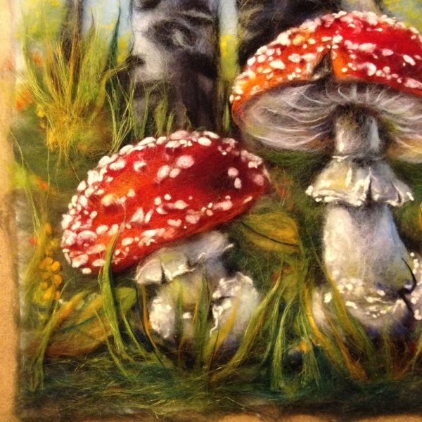 Картина Amanita muscaria