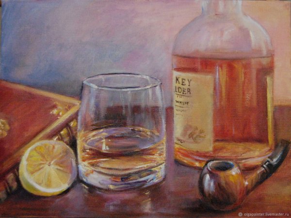 Виски в живописи