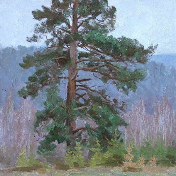 Сосны в живописи