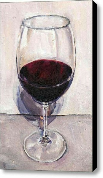 Акварель с фужерами