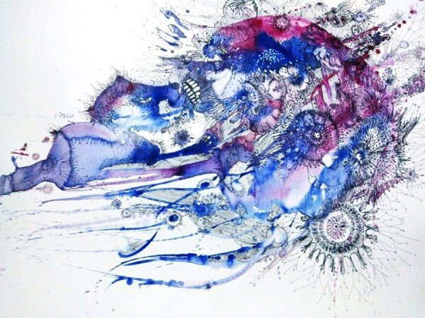 Графика акварель